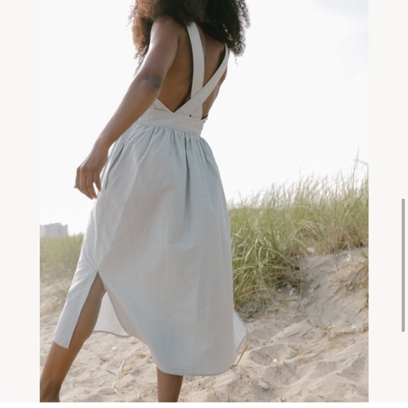 Kordal Dresses & Skirts - Kordal Studio New York Sz XS apron dress cotton linen tencel